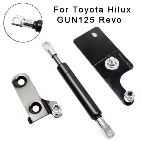 VERYUS Pickup Tailgate Stainless Steel Gas Shock Absorber Struts For Toyota Hilux GUN125 Revo Rear H