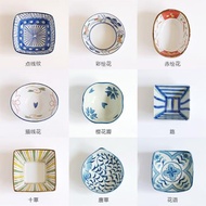 日式和風陶藝小碗醬碗點心碗異形碗調味碗涼菜碗全手繪高溫釉下彩