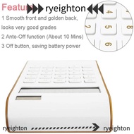 RYEIGHTON Calculator, Plastic Black/Red/Blue/White  Calculator, Accurate 114x190x37mm Office Calcula