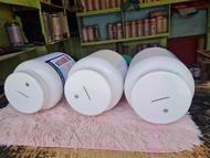 100 Pieces bills design Coinbank Giant  jar  4L  white  Alkansya ipon Challenge