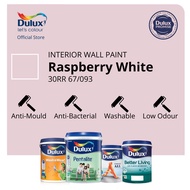 Dulux Wall/Door/Wood Paint - Raspberry White (30RR 67/093) (Ambiance All/Pentalite/Wash &amp; Wear/Better Living)