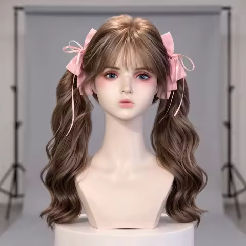Female Mannequin Head Realistic Mannequin Head with Shoulders Lifelike Natural Makeup for Hair Styli