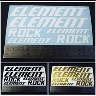 Cutting Sticker Sepeda Element Rock / Sticker Frame Sepeda