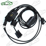 Liebherr Heavy Duty Truck Diagnostic Kit With Db9 To 9Pin Deutsch Cable Canfox Vehicle Monitoring Sy