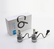 C6 H4 H7 H11 H9 9005 9006 7600LM 36W LED Car Headlight Hi / Lo Beam Light Bulbs V18 9007 H27  T1 H3