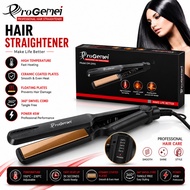 Progemei GM2995 Ceramic Hair Straightener Flat Iron Anti-Frizz Fast Heat Adjustable Temperature Prof