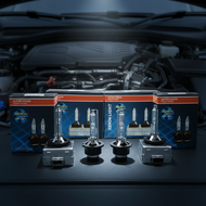 Ultra Bright Xenon D1S D2S D3S D4S HID Headlight Bulbs for Car Headlamps, 6000K 10000Lm