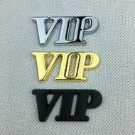New metal VIP car sticker, car modification, fender, car logo, VIP car logo, side label, decorative 