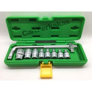 Socket Wrench Socket/ Socket Set 10 Pcs TEKIRO 8 - 24 Mm