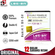 LOG ON Baterai Nokia 1 TA-1047 / TA-1060 BV-5V Double IC Protection Battery Batre