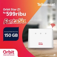 Telkomsel Orbit Star Z1 Modem WiFi 4G High Speed Bonus Data 150gb