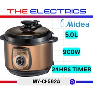 MIDEA 5.0L PRESSURE COOKER WITH DUAL INNER POT MY-CH502A