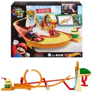 พร้อมส่ง Hot Wheels Super Mario Movie Jungle Kingdom Raceway Playset