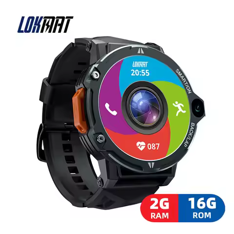 HOT LOKMAT APPLLP6 PRO Android 8.1 smartwatch card phone watch 64g dual camera independent use