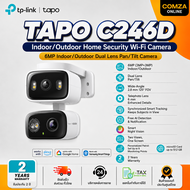 [จัดส่งฟรี] TP-Link Tapo C246D กล้องวงจรปิด 6MP เลนส์คู่ หมุนได้ IP65