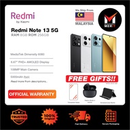 Xiaomi Redmi Note 13 5G Smartphone | MediaTek Dimensity 6080 | 6.67" AMOLED Displ | 108MP Triple Cam | 5000mAh Battery