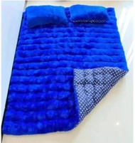 PROMO KASUR BULU KARAKTER 180X140 TEBAL 5CM FREE BANTAL 7 BISA COD/kasur bulu tebal jumbo/surpet/kas