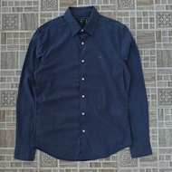 KEMEJA DOCKERS Navy Long sleeve Shirt Men's Long sleeve Shirt