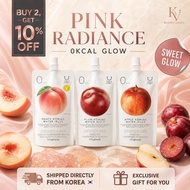 Delight Project K Beauty Peach Plum Apple Konjac Water Jelly 0kcal Diet Pouch Slimming Korean Snack 