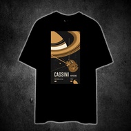 CASSINI HUYGENS (SPACE VINTAGE TRAVEL) Printed t shirt unisex 100% cotton