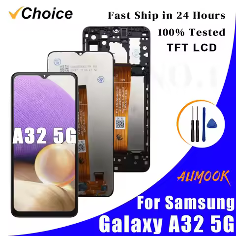 A32 5G TFT LCD For Samsung A32 5G LCD Display Touch Screen Digitizer Pantalla For Samsung A32 5G SM-