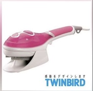Twinbird 手持式蒸氣熨斗 粉色