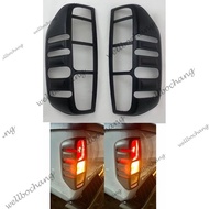 Navara D40 2006-2013 Tail Light Cover Matte Black Nissan Frontier Navara D40 Car Accessories