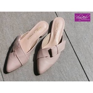 Scarlet Ribbon Mules By Intan Suri