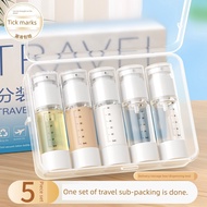 perfume bottle travel bottle Vacuum Bottling Set Travel Portable Pressing Cosmetic Foundation Emulsi
