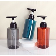 botol kosong Pump cap Refillable Bottle Shampoo/body Wash/Hair Conditioner Liquid Bathroom Refill Ma