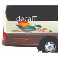 County Leaf Car Side Sticker. County Leaf Car Side Sticker