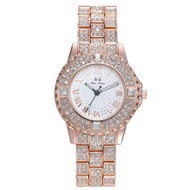 Luxury Watch Gypsy Rhinestone Womens Temperament Full Diamond Versatile Fashion Watch Student Steel
