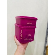 Combo of 2 boxes of 850ml + 1.9L purple cooler for life