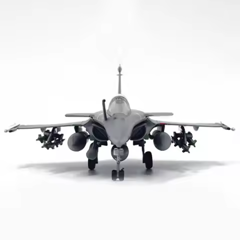 Diecast 1:100 Scale Alloy French Air Force Rafale C Libyan War Fighter Model Classic Finished Static
