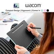 Wacom Intuos Bluetooth Pen Tablet Wireless Drawing [Black/Berry/Pistachio]