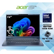 [New][Intel Core Ultra 5 226V] Acer Swift Go 14 SFG14-75T 14 " WUXGA Touch Display | 16GB RAM | UP T