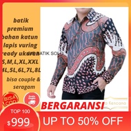 S / D 6xl Slim Fit Batik Shirt Men Full Furing Jumbo Big Size Long Sleeve S M L Xl Xxxl 5xl