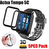 For Actxa Tempo 5c Screen Protector Protective Smart watch Cover 3D Film Curved Soft Films