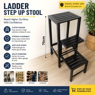 KT WARE 3v 3 tier foldable step stool / ladder stool / chair / kerusi bertangga