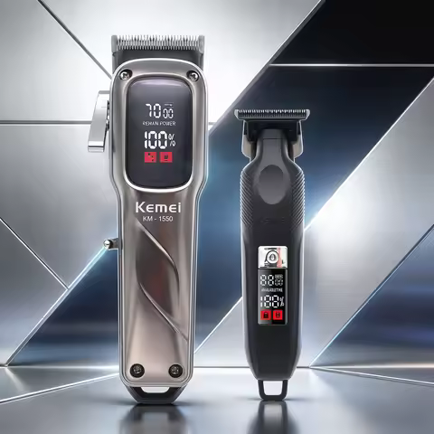 KEMEI Hair Clippers Km-1550 Km-2284 Design Hair Trimmer Professional Electric Carving Hair Salon Cli