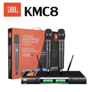 JBL KMC8 ไมโครโฟน UHF มือถือไร้สายไมโครโฟนของเล่นหนึ่งพ่วงสองมืออาชีพปรับได้บ้าน KTV กลางแจ้งการประช