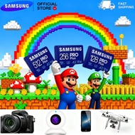 SAMSUNG MICRO SD W/ADPT PRO PLUS (128GB/256GB/512GB/1TB) READ: UP TO 180MB/s WRITE: UP TO 130MB/s