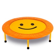 Baby Smiley Face Trampoline for Home Use, Silent Indoor Jumping Bed for Children and Adults, Fitness