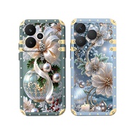 Realme 15 Case 15 Pro/ 15T/ 15T Pro Softcase Silicone Camera Protector Aesthetic Floral Motif