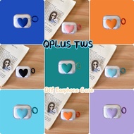 READY STOCKFor QPLUS TWS Case Cover DIY Cute Peach Heart Soft Silicone Earphone Case Casing NO.2