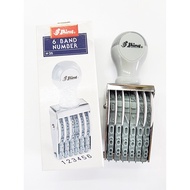 Shiny Number Stamp 6 Digits 7 Mm. N-26