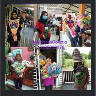 Bouquet Gift Suprise Murah Mlk.Harga bermula Rm10 ++ keatas.blh plh bajet anda