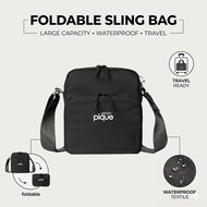 Gelato Pique Official Store Gelato Pique RFID Block Sling Bag: Keep Your Data & Style Still Safe Bla