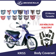 Modenas Kriss 100 Kriss110 1 2 FL Body Cover Set Color Parts Kriss100 Coverset Bodyset Caver HSH Hij