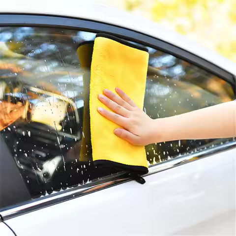 30X30CM Car Wash Towel for Hyundai ix35 iX45 ix20 iX25 i10 i20 i30 i40 HB20 Sonata Verna Solaris Ela